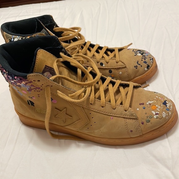 Converse x Bandulu Brown Edition Pro Leather High Sneakers - Picture 1 of 7